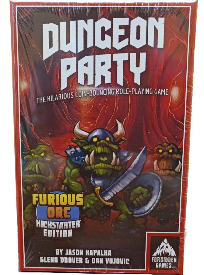 Настольная игра Forbidden Games Dungeon Party Furious Orc на английском языке, FRB-1710
