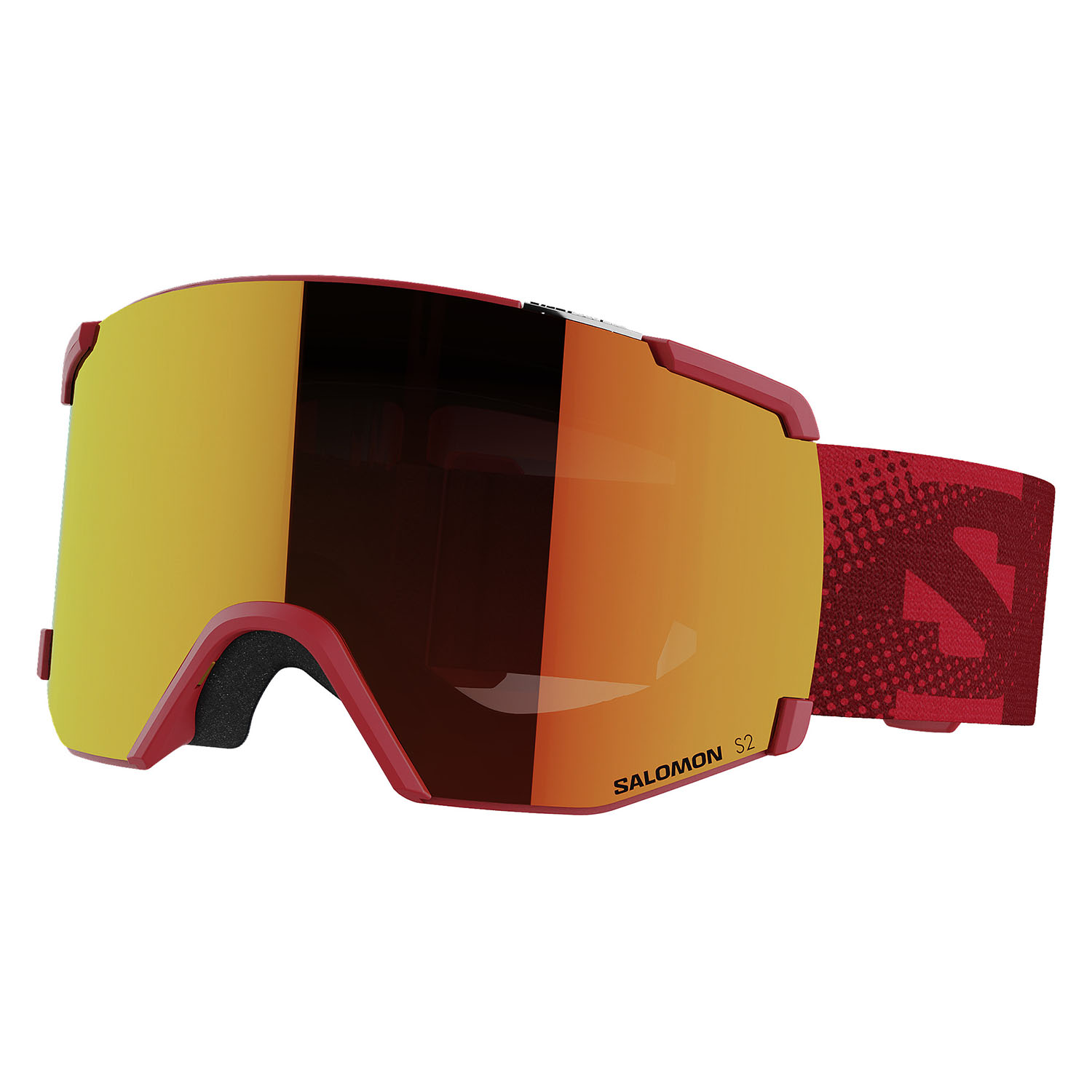 Очки Горнолыжные Salomon Goggles S/View Red (Б/Р)