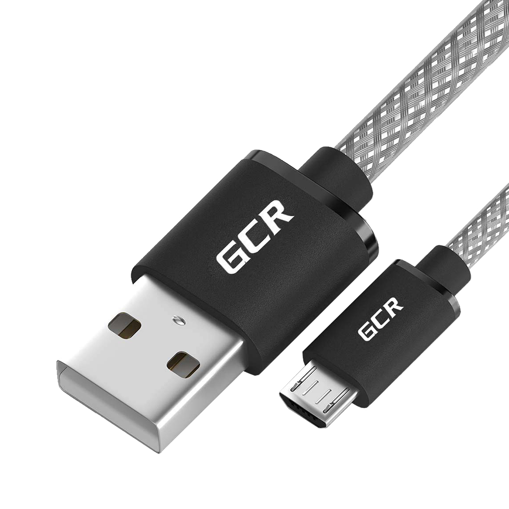 

GREENСONNECT м (GCR-51563), GCR Кабель 0.5m USB 2.0, AM/BM, черный, 28/28 AWG, экран, армированный, морозостойкий (GCR-51563)