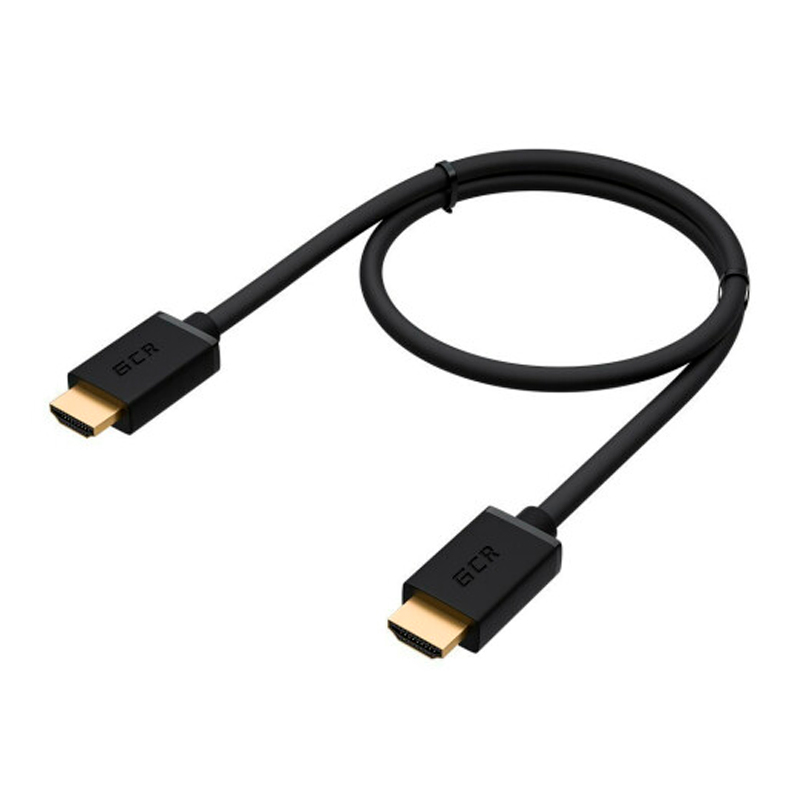 Кабель Greenconnect HDMI - HDMI вилка-вилка 1м (GCR-HM410-1.0m) черный