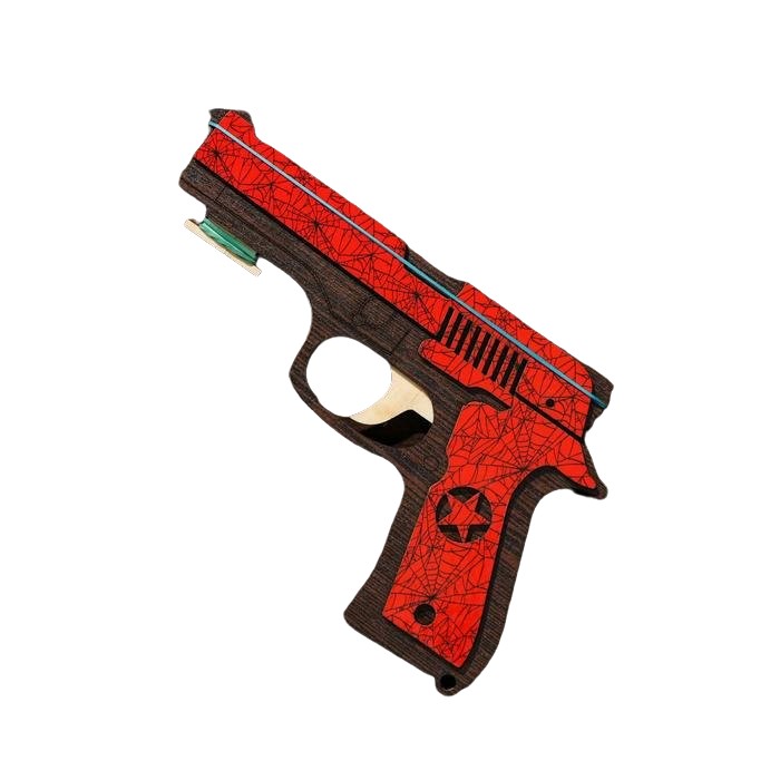 Резинкострел игрушечный (пистолет, стреляющий резинками)