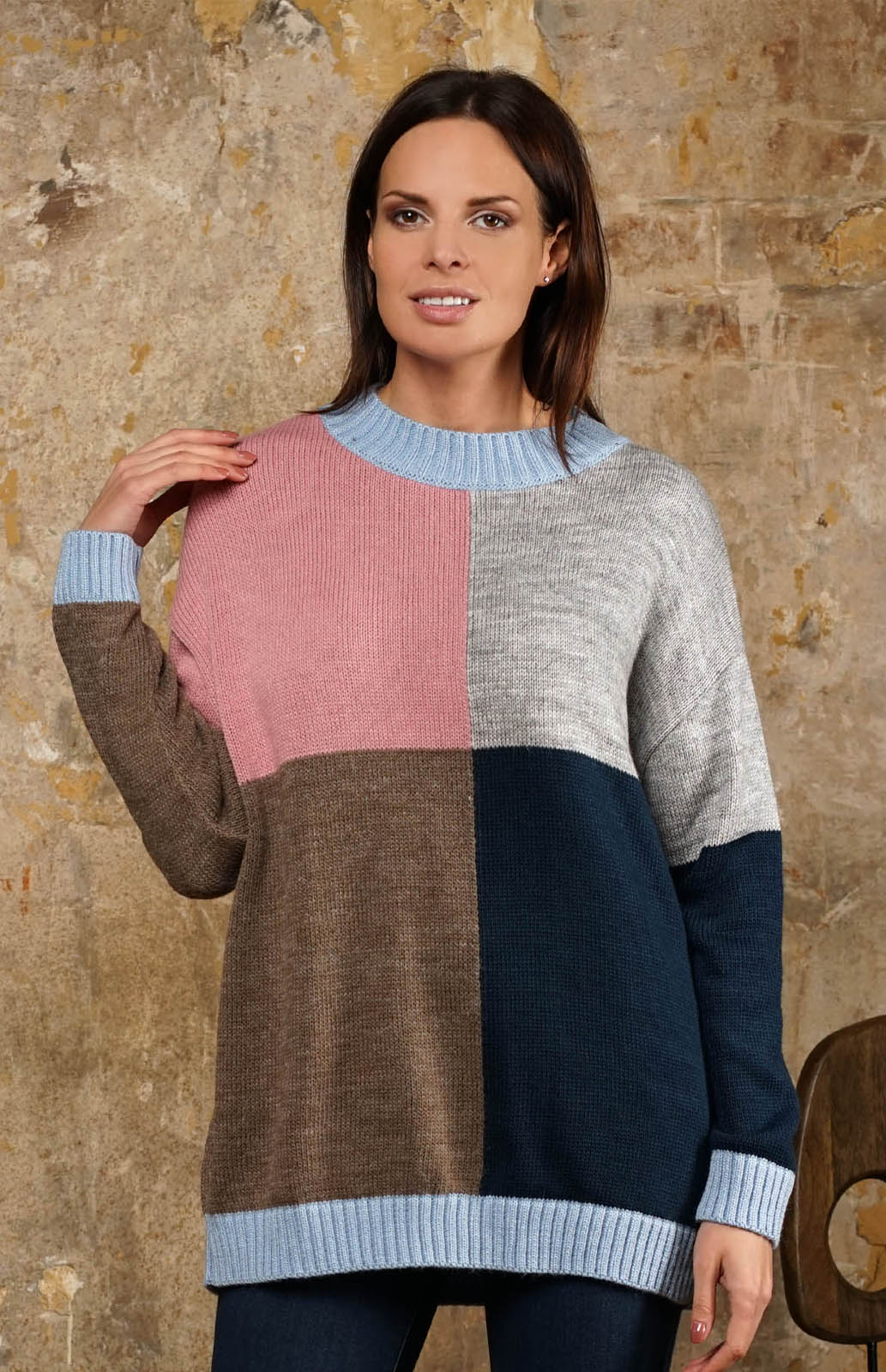 

Джемпер женский MILANIKA 1237 синий 48 RU, 1237