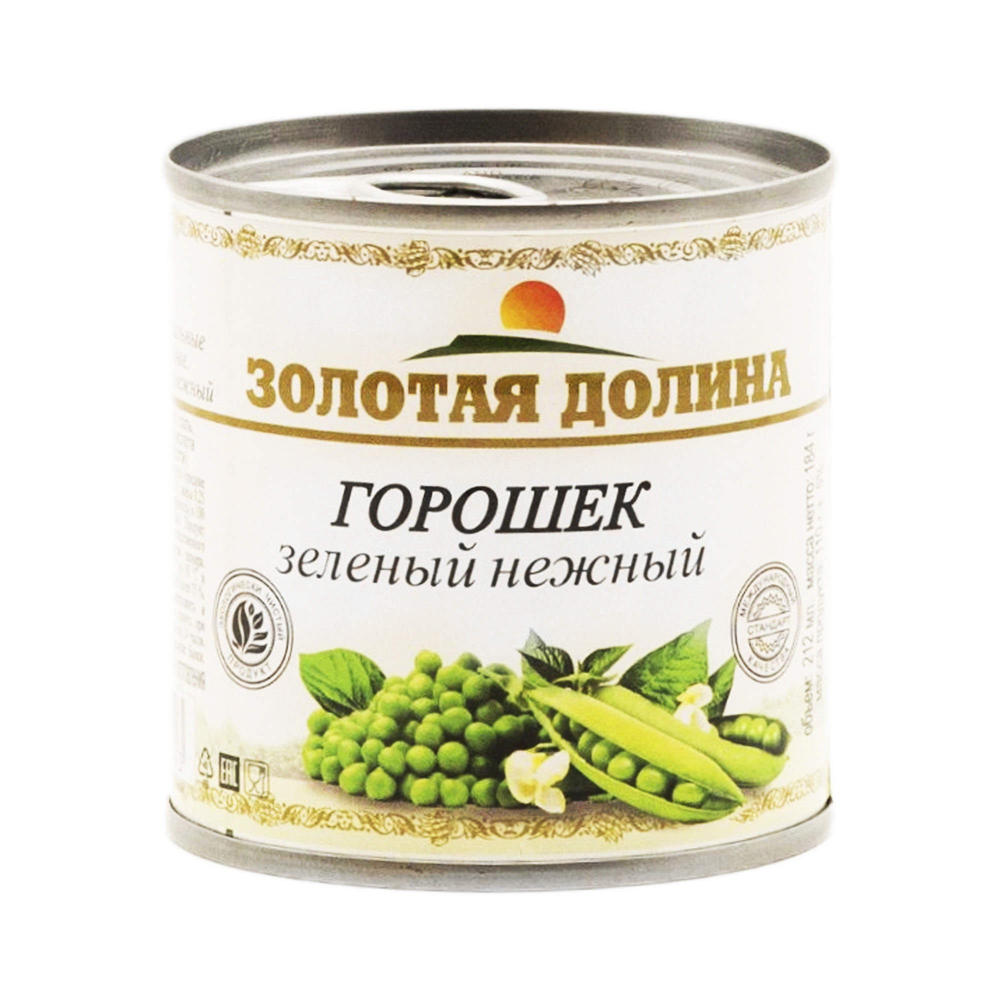 

Горошек Золотая Долина консервированный 184 г