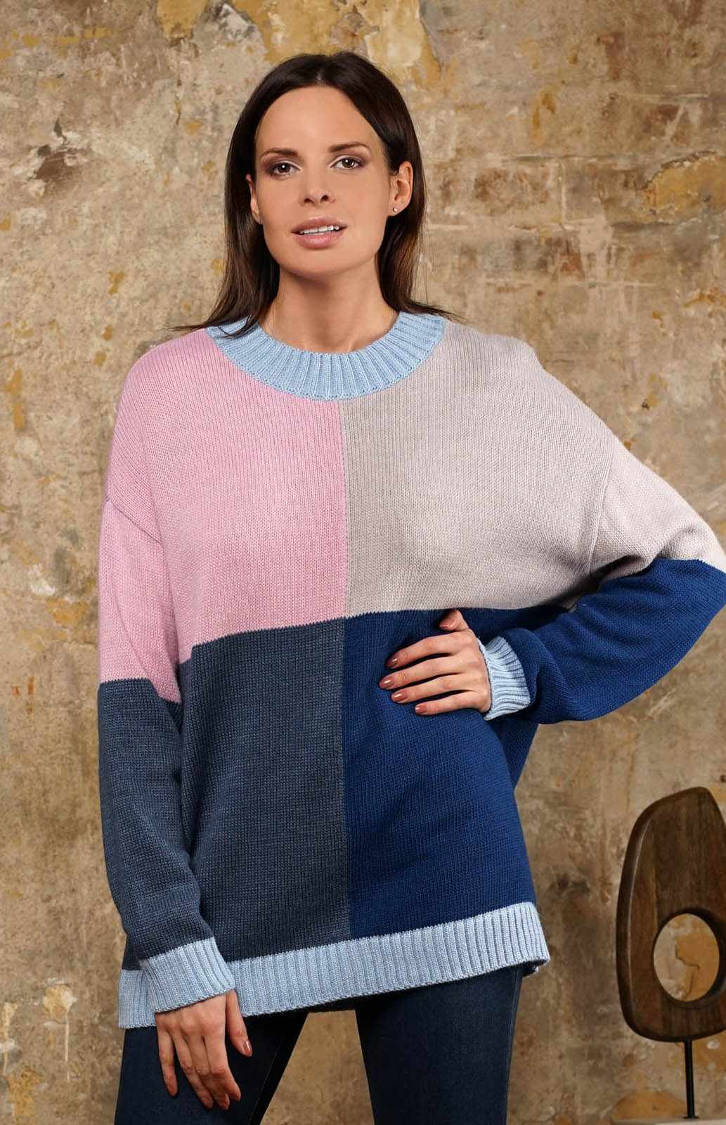 

Джемпер женский MILANIKA 1237 розовый 46 RU, 1237