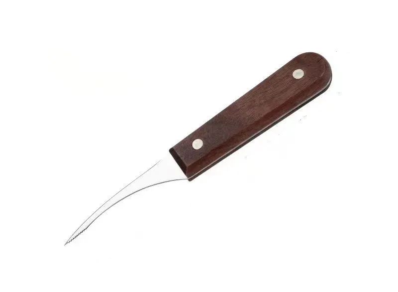 Инструмент для очистки креветок Homium, с деревянной ручкой