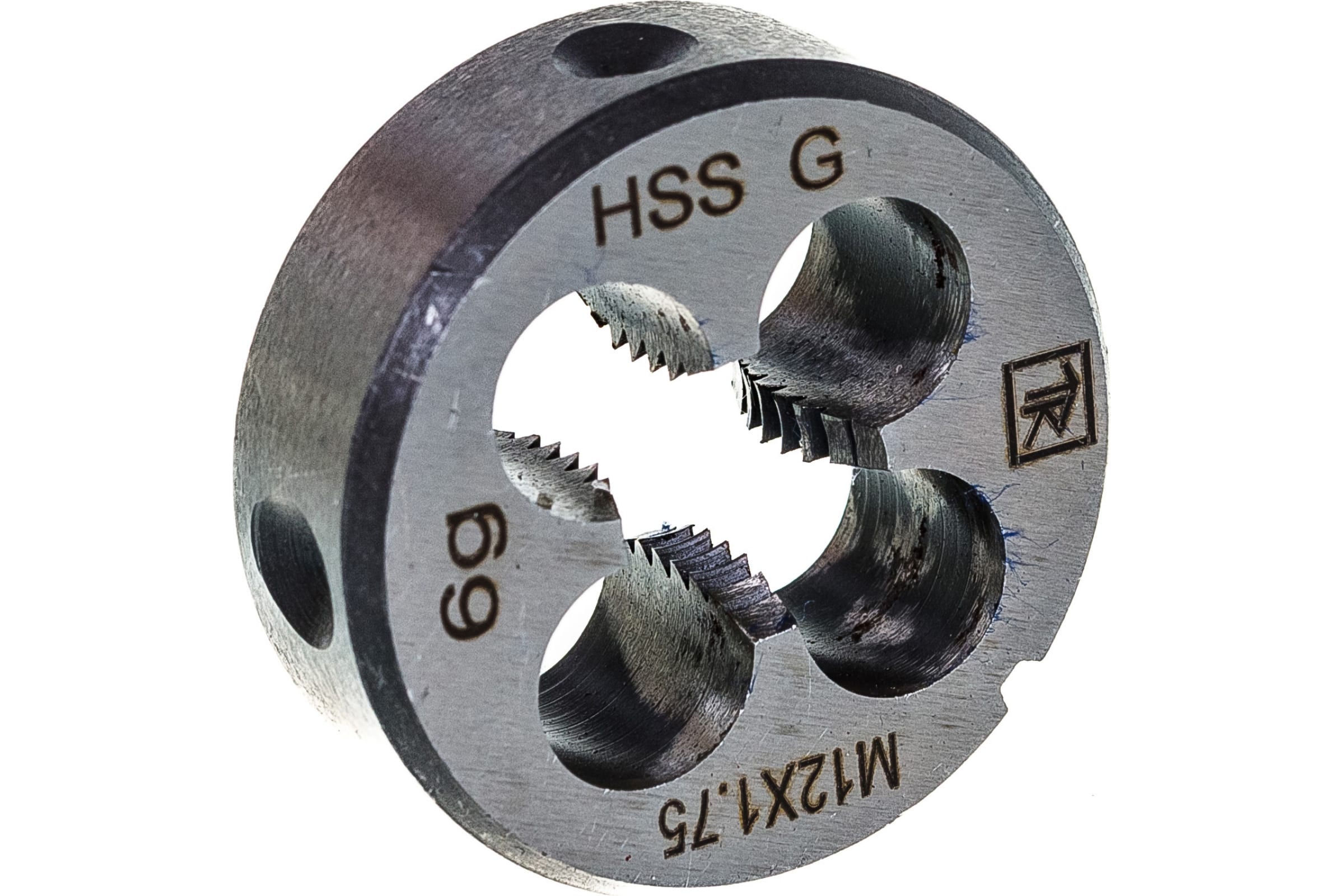 

Плашка D-COMBO круглая ручная М12х1.75 HSS, Ф38х14 мм MD12175 Thorvik