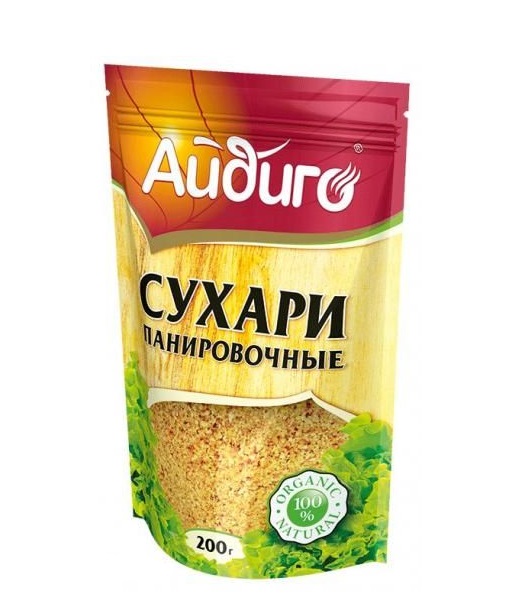

Сухари панировочные Айдиго 200 г