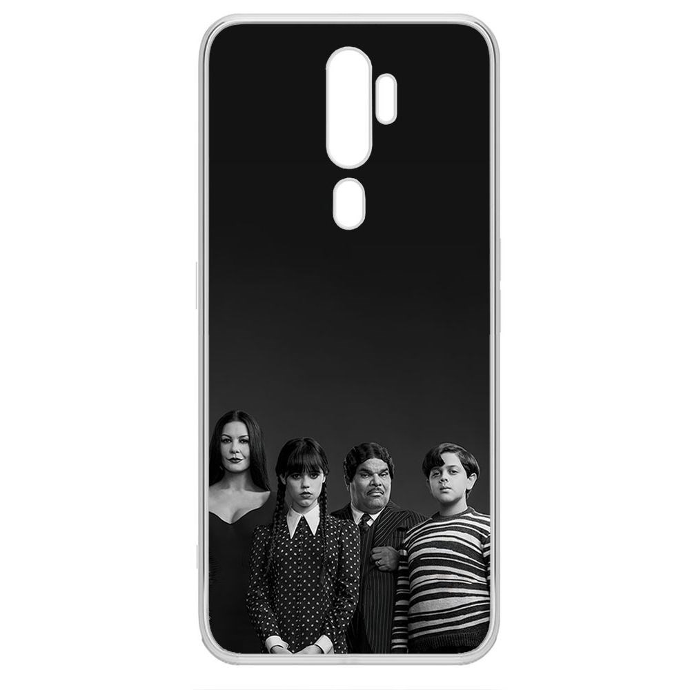 

Чехол-накладка Krutoff Clear Case Уэнсдей Аддамс - Семейка Аддамс для Oppo A5 (2020), Прозрачный