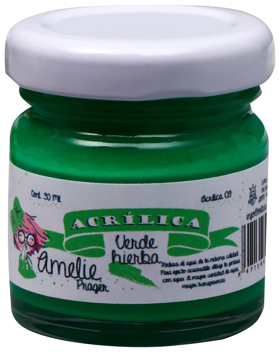 

Акриловая краска AMELIE травяной зелёный, 30 мл