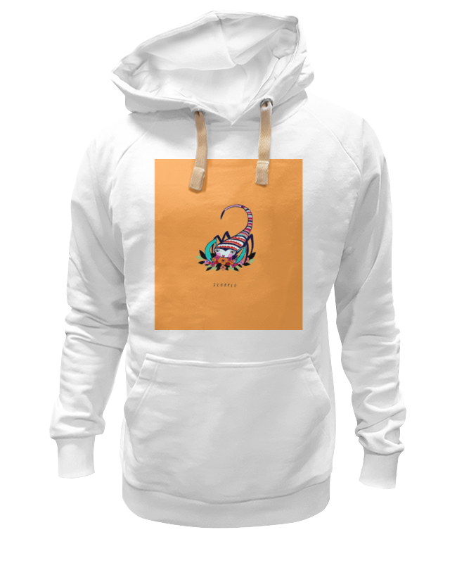 

Худи Printio Скорпион белое 2XL, Белый, Скорпион
