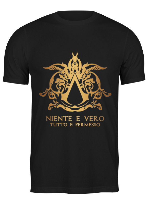 

Футболка мужская Printio Assassin’s creed. черная 2XL, Черный, Assassin’s creed.