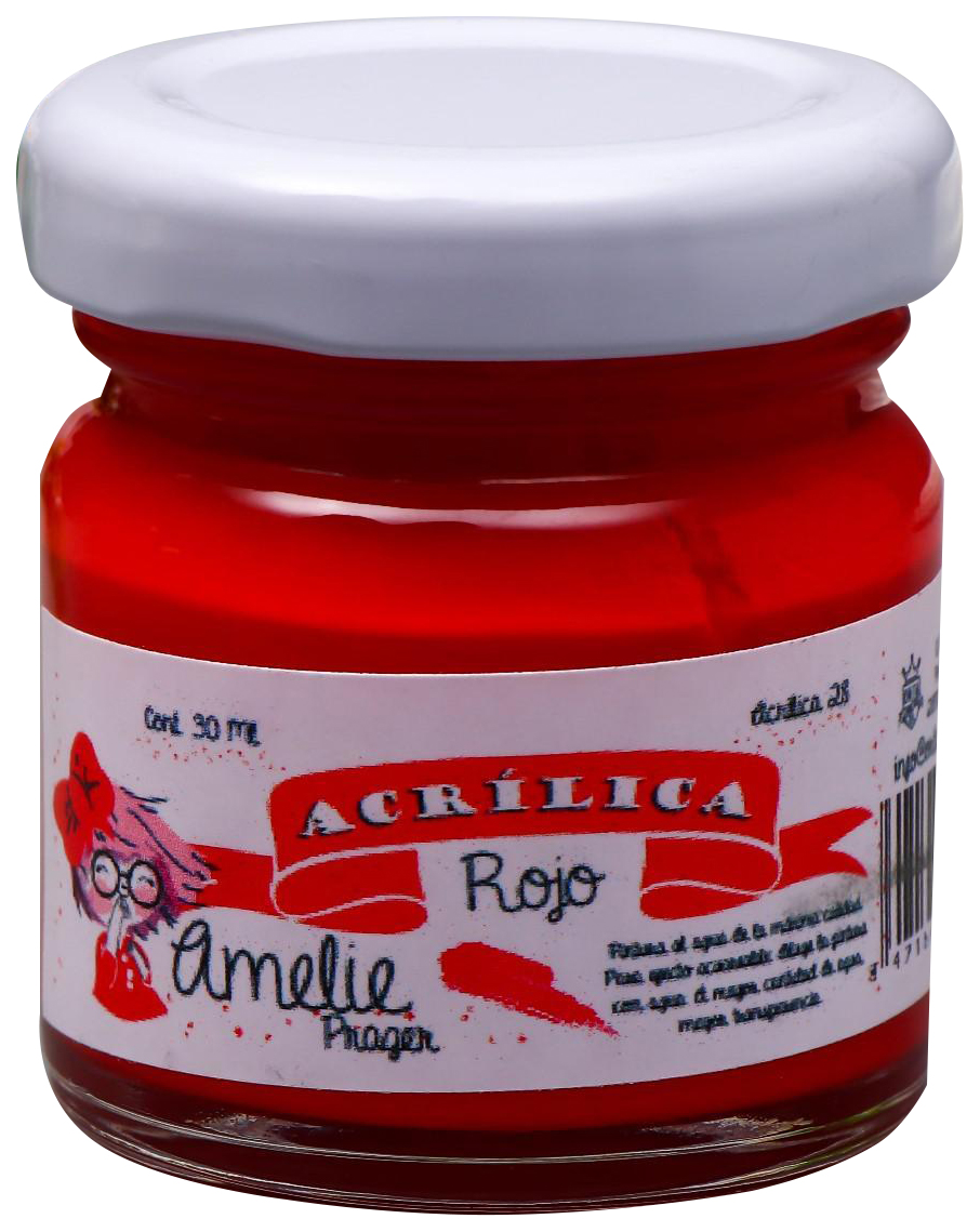 

Акриловая краска AMELIE красный, 30 мл