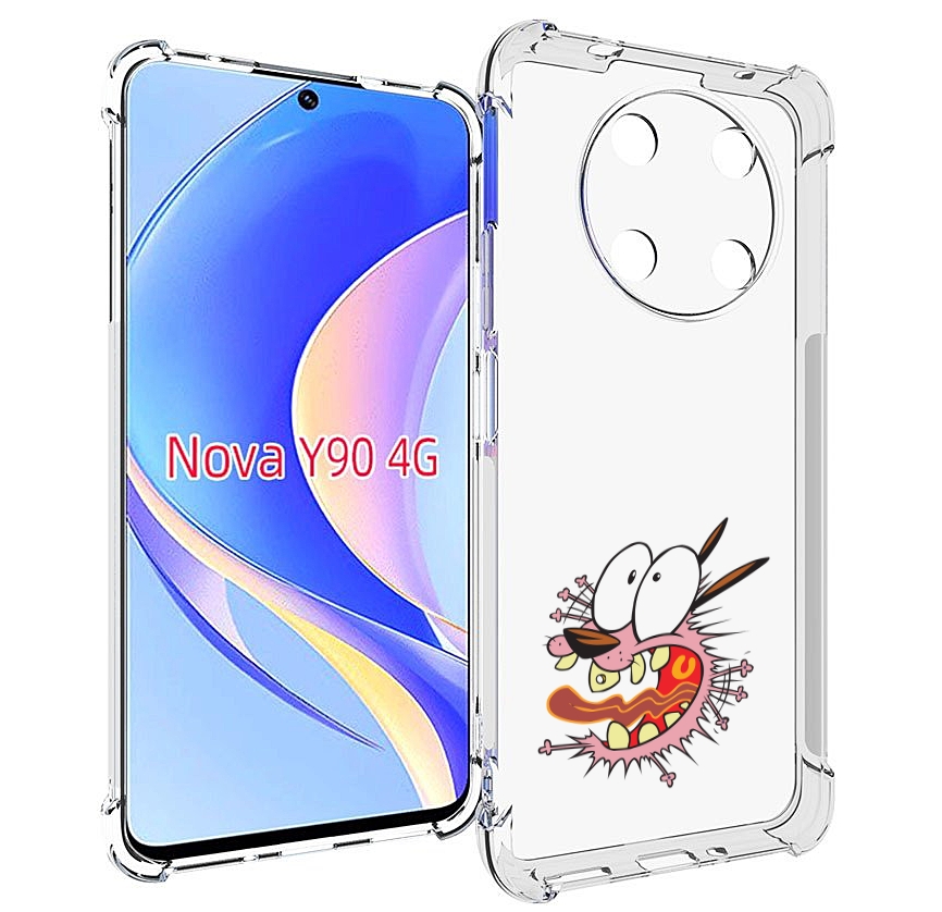 

Чехол MyPads испуганный бобик для Huawei Nova Y90 (CTR-LX1) / Enjoy 50 Pro, Tocco