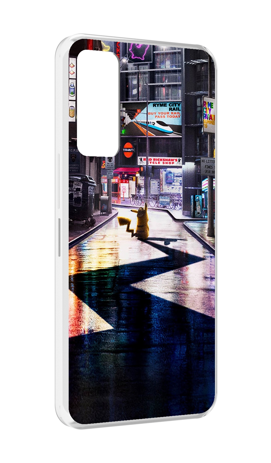 

Чехол MyPads Пикачу-в-городе для TCL 30 / TCL 30 5G / TCL 30+ plus, Прозрачный, Tocco