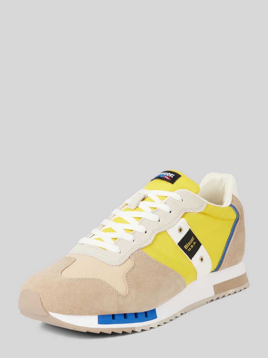 

Кроссовки мужские Blauer S4QUEENS01/DIR бежевые 42 EU, Бежевый, S4QUEENS01/DIR