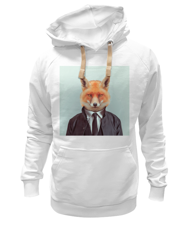 

Худи Printio Деловой лис белое 2XL, Белый, Деловой лис