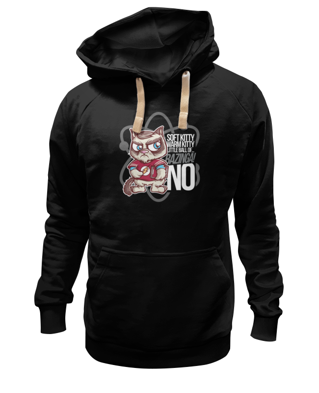 

Худи Printio Bazinga! черное 2XL, Черный, Bazinga!