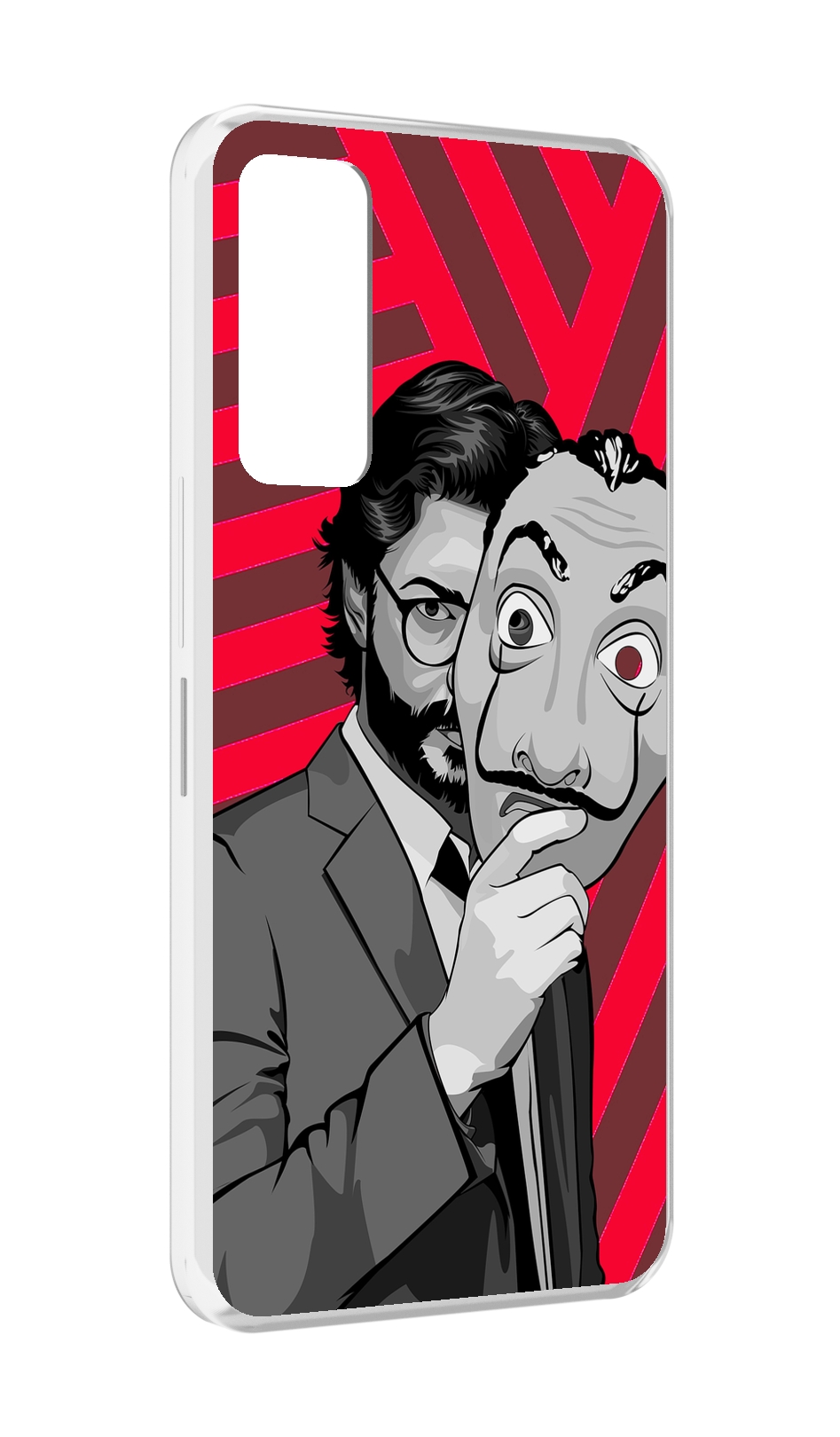 

Чехол MyPads Профессор-бумажый-дом для TCL 30 / TCL 30 5G / TCL 30+ plus, Прозрачный, Tocco
