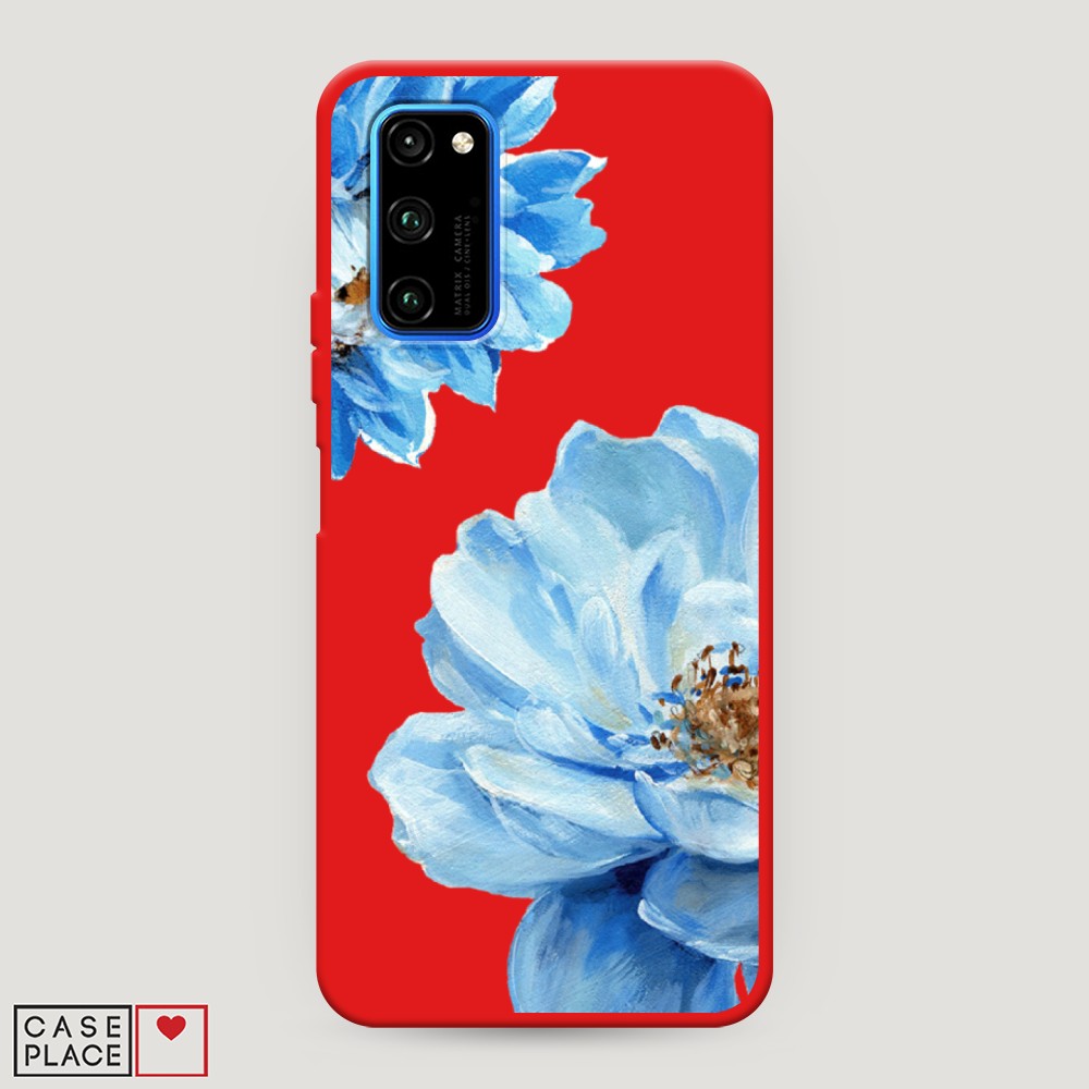 

Матовый силиконовый чехол "Звездочки графика белая" на Honor 7X