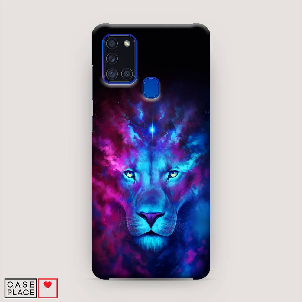 

Пластиковый чехол "Космический лев" на Samsung Galaxy A21s, 2100220-1