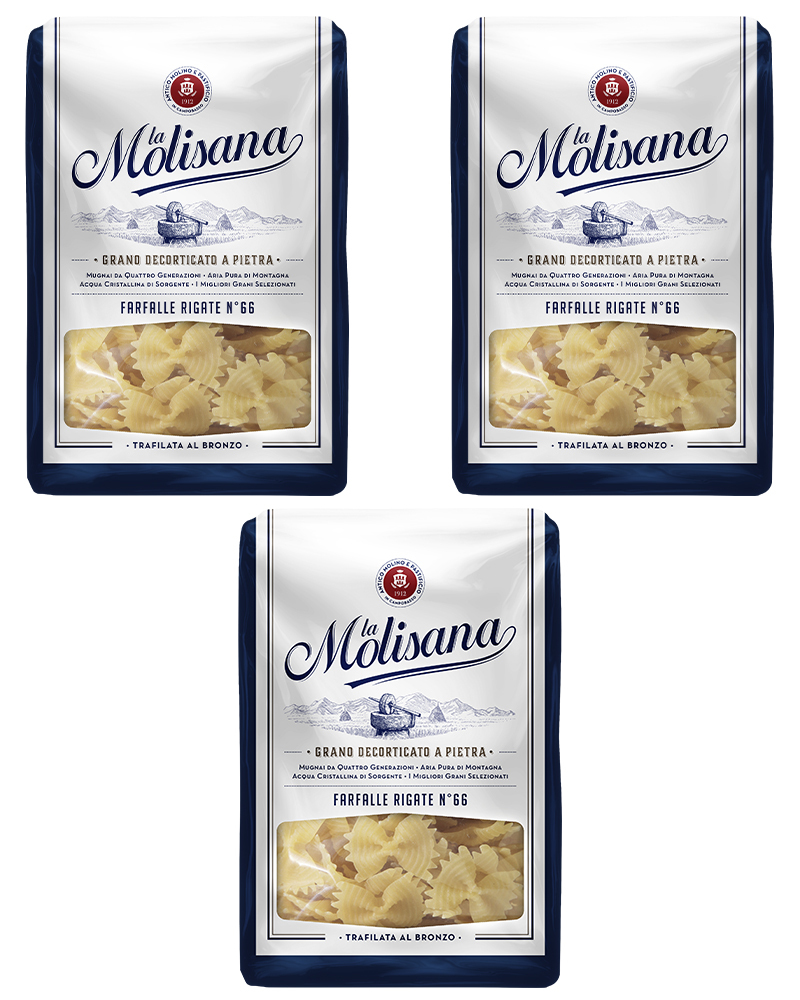 Набор Макаронных изделий La Molisana Бантики из твердых сортов пшеницы 500 г - 3 шт