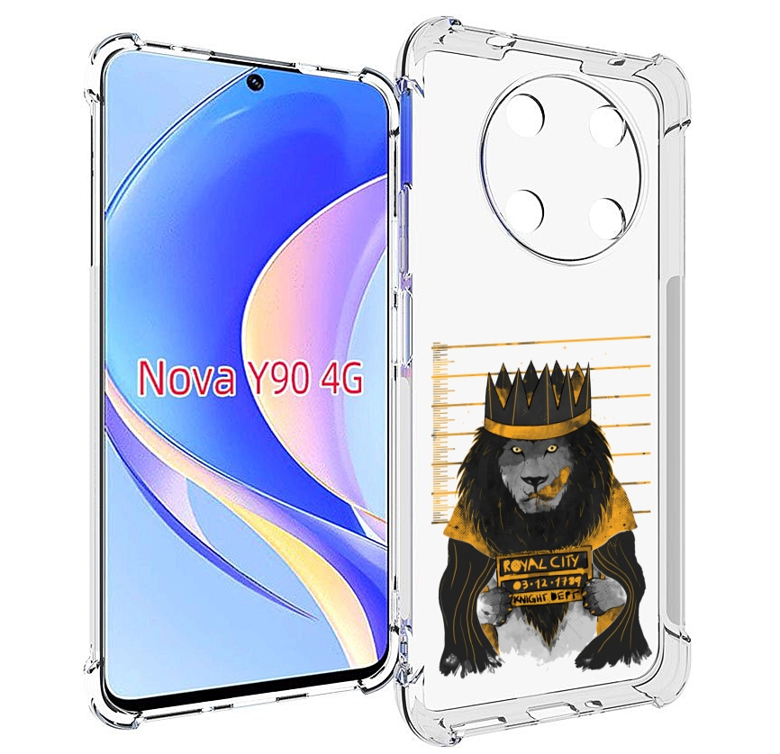 

Чехол MyPads лев в законе для Huawei Nova Y90 (CTR-LX1) / Enjoy 50 Pro, Tocco