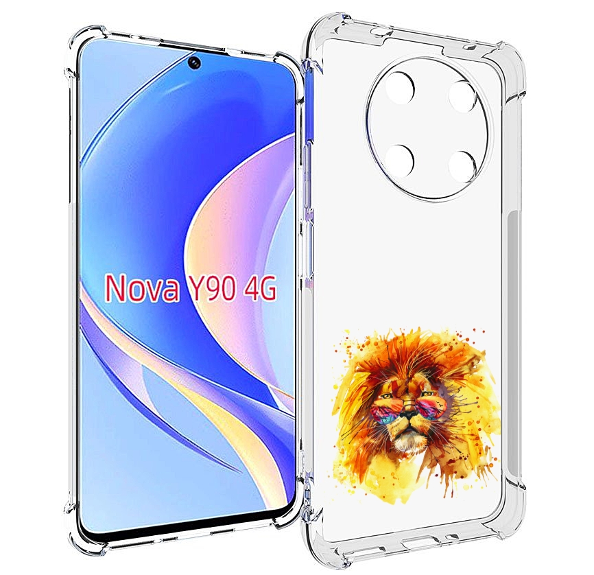 

Чехол MyPads лев в очках для Huawei Nova Y90 (CTR-LX1) / Enjoy 50 Pro, Tocco
