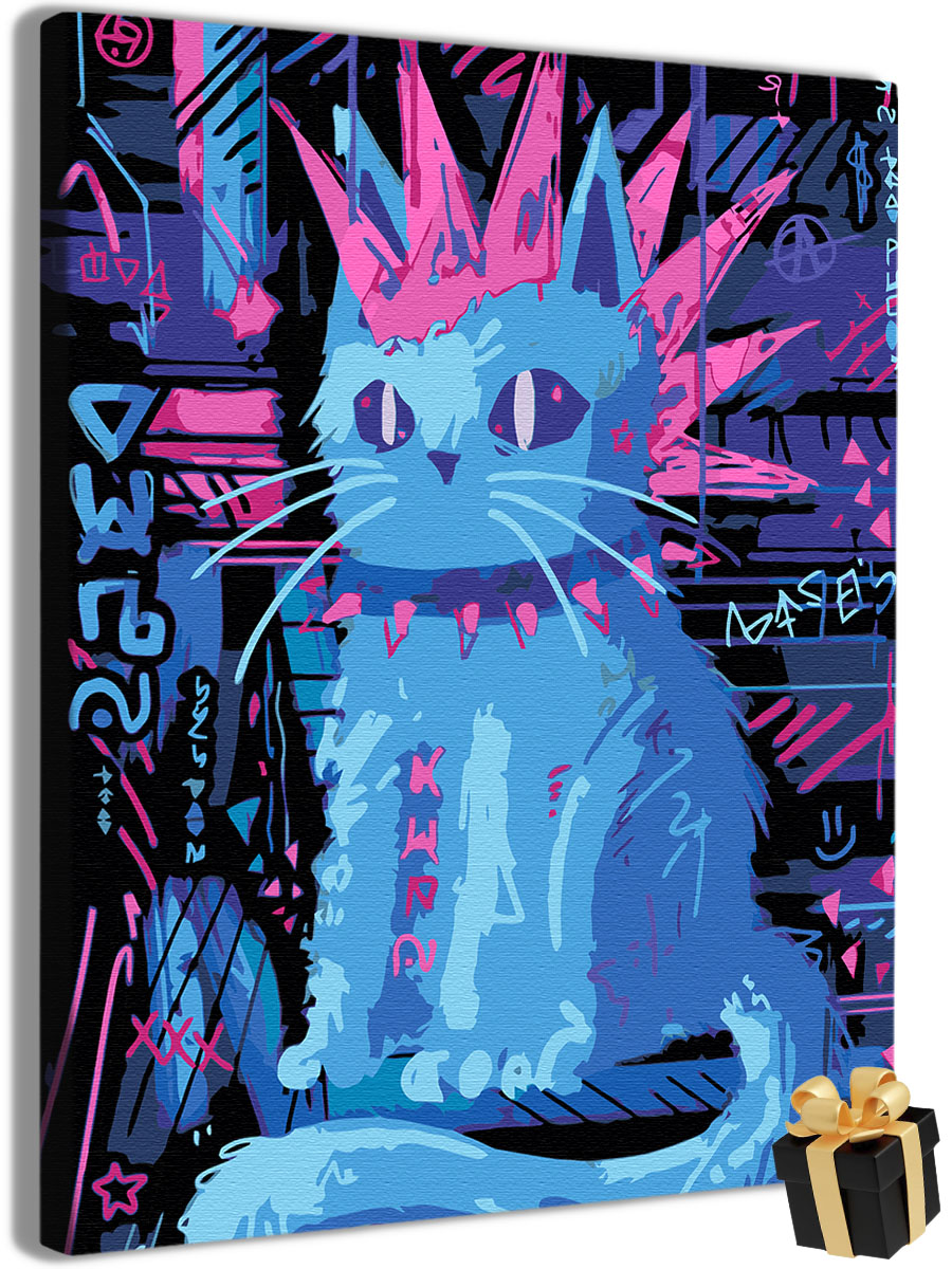 

Картина по номерам Арт-студия Unicorn Котики N-3007 40x50 см, Котики