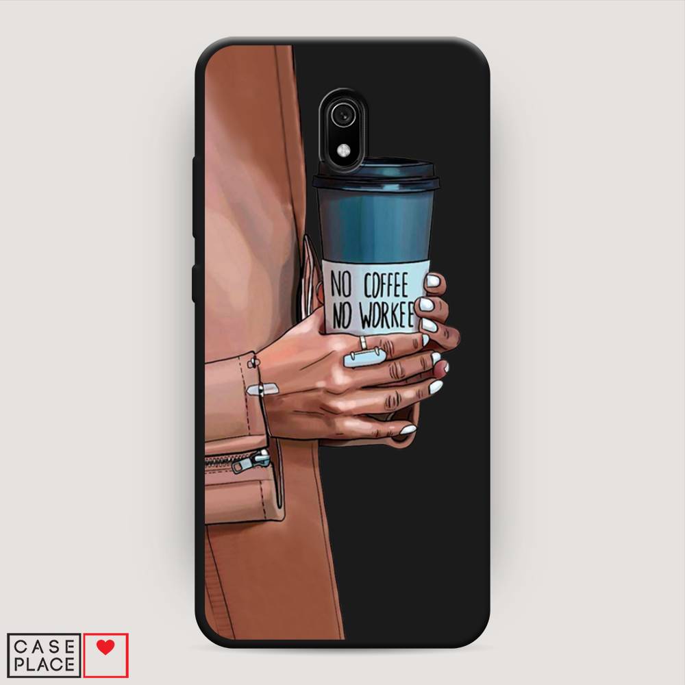

Чехол Awog на Xiaomi Redmi 8A "No coffee", Разноцветный, 37252-1