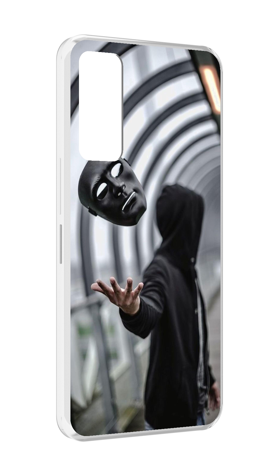 

Чехол MyPads Сними-маску для TCL 30 / TCL 30 5G / TCL 30+ plus, Прозрачный, Tocco