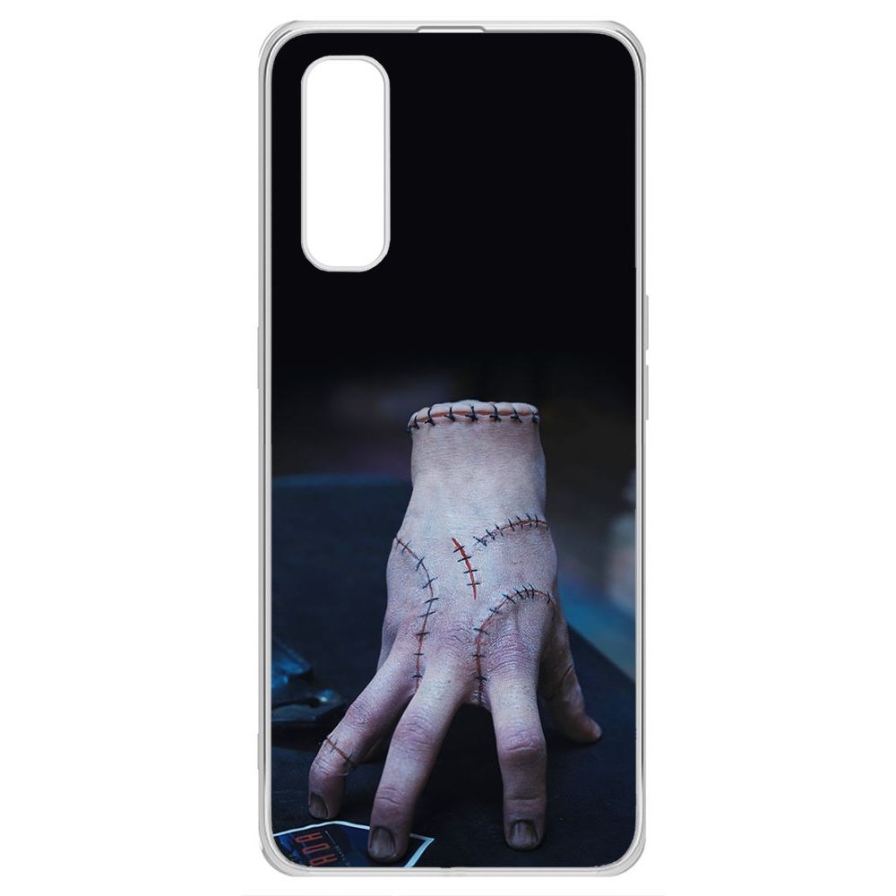 

Чехол-накладка Krutoff Clear Case Уэнсдей Аддамс - Вещь для Oppo Find X2, Прозрачный
