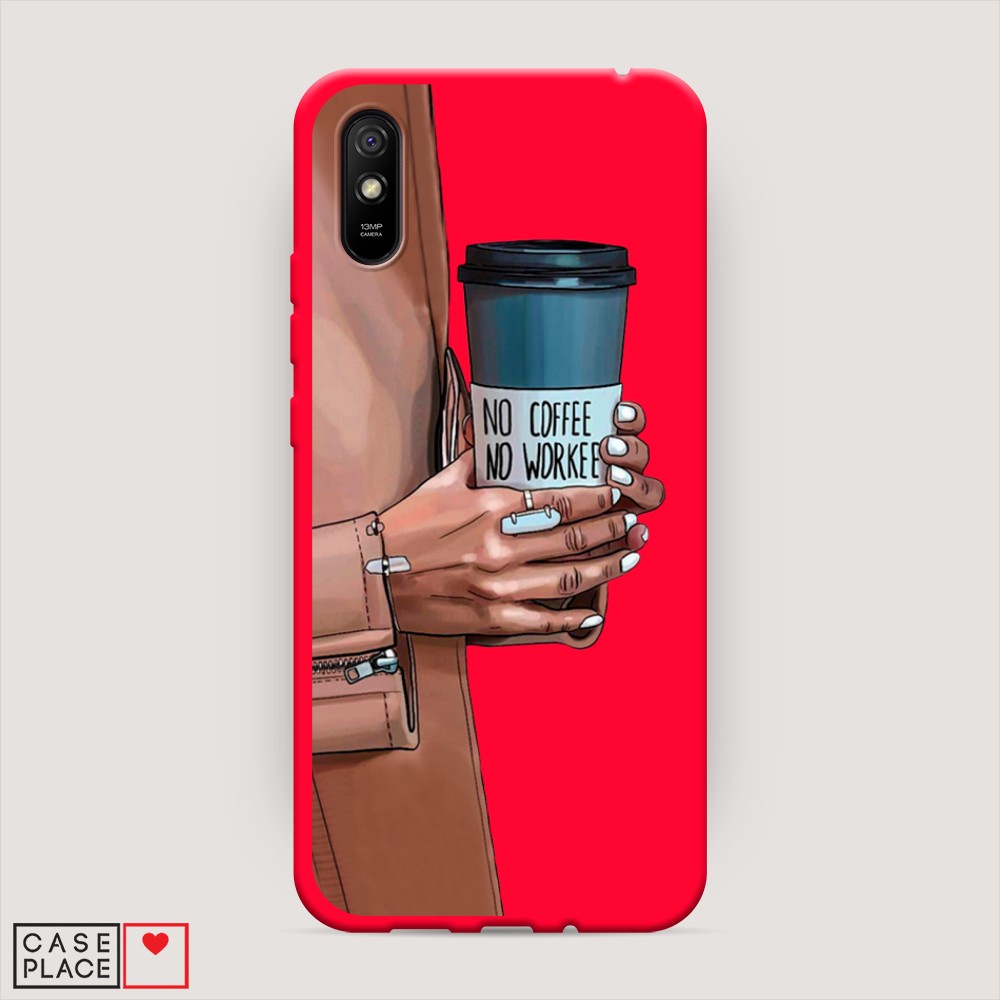 

Чехол Awog на Xiaomi Redmi 9A "No coffee", Разноцветный, 38953-1