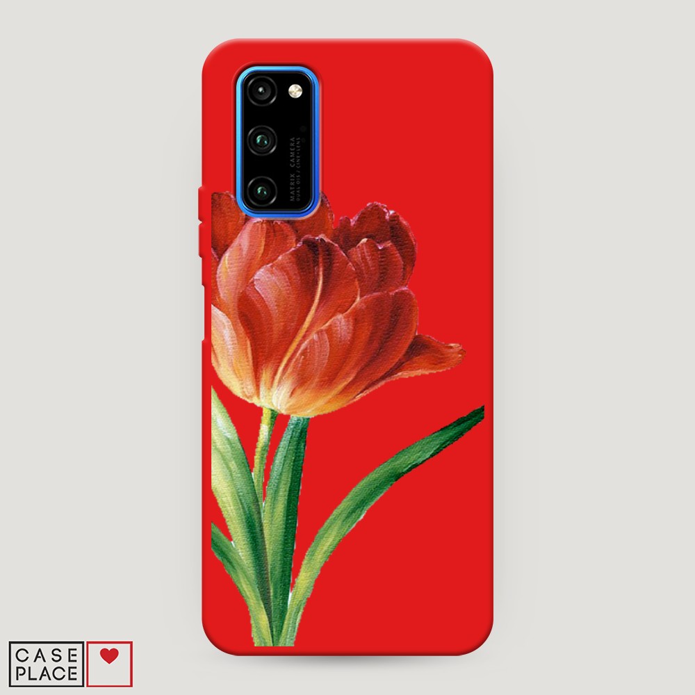 

Матовый силиконовый чехол "Звездочки графика белая" на Honor 7X