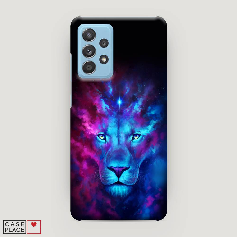 

Пластиковый чехол "Космический лев" на Samsung Galaxy A52, 2102420-1