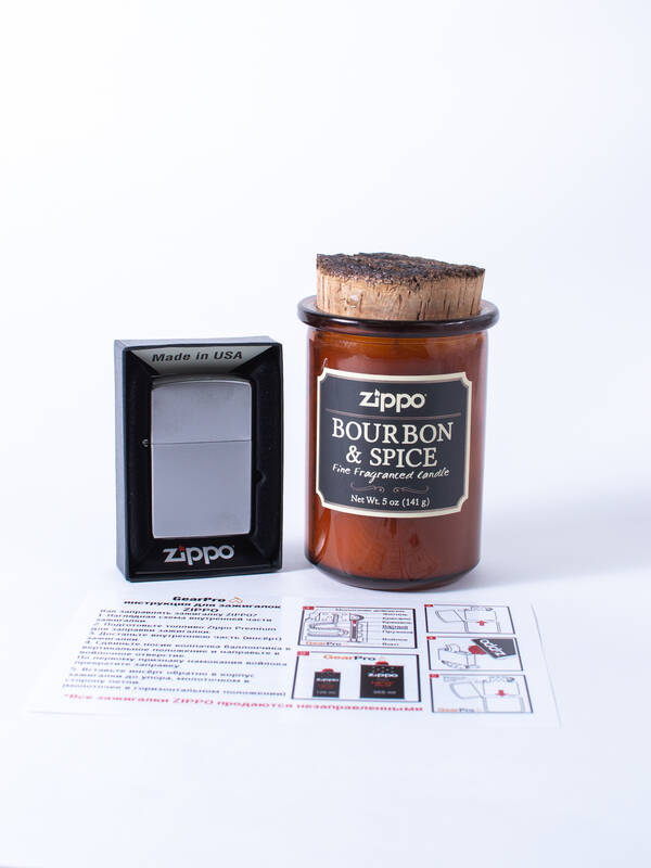 

Набор ароматизированная свеча и зажигалка 70017-205 ZIPPO, 70017-205