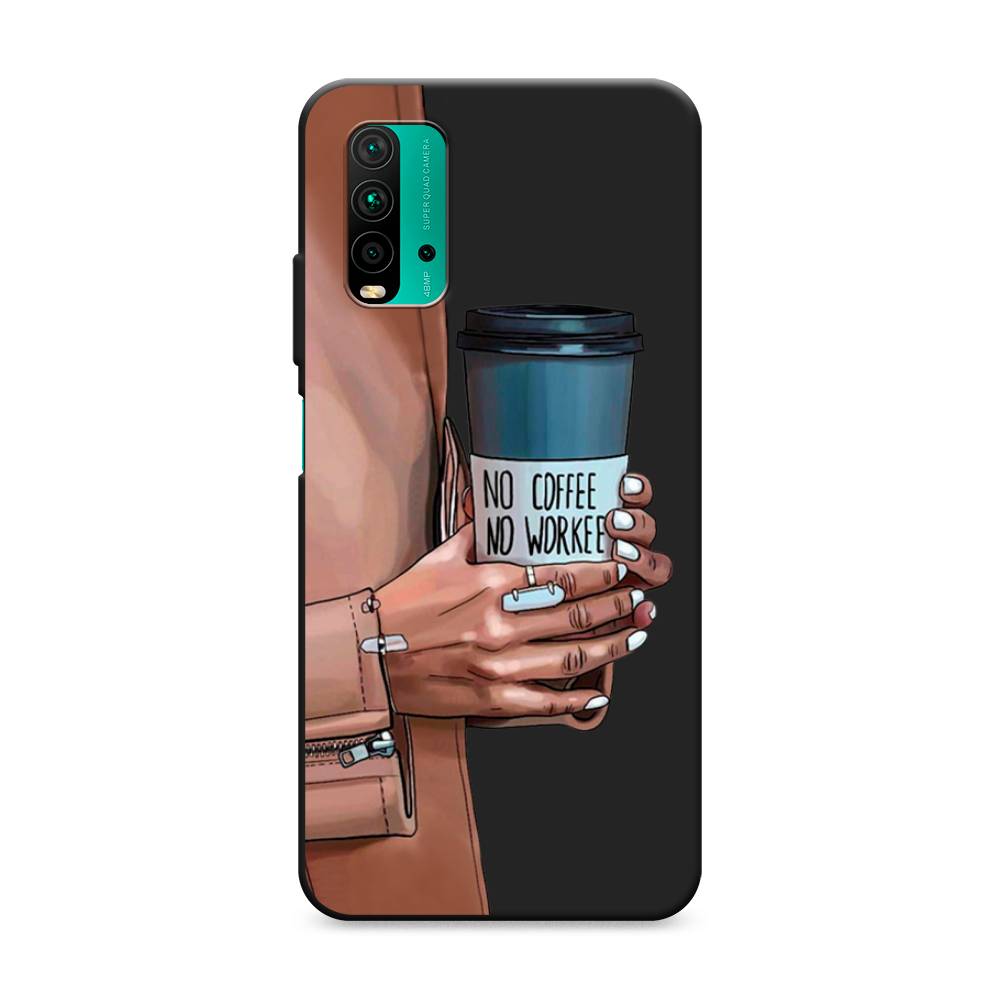 

Чехол Awog на Xiaomi Redmi 9T "No coffee", Разноцветный, 39852-1