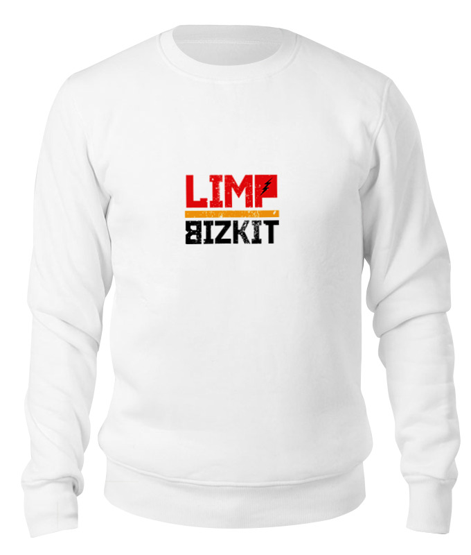 

Свитшот унисекс Printio Limp bizkit белый L, Limp bizkit