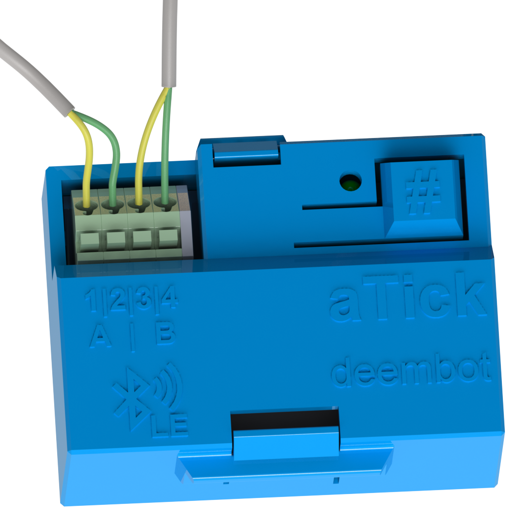 

Модуль Bluetooth для счетчика воды Deembot aTick, Голубой, aTick
