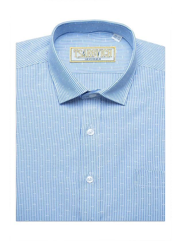 

Рубашка детская Tsarevich LB 30 цв.голубой р.134, LB 30