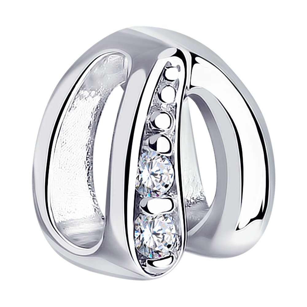 фото Подвеска из серебра с фианитами diamant 94-130-01300-1