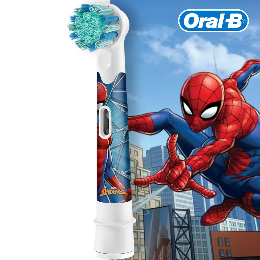 

Сменная насадка для детской электрической щётки Oral-B Kids Человек Паук Spiderman, 1 шт, Stages Kids