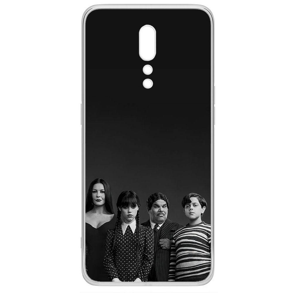 

Чехол-накладка Krutoff Clear Case Уэнсдей Аддамс - Семейка Аддамс для Oppo Reno Z
