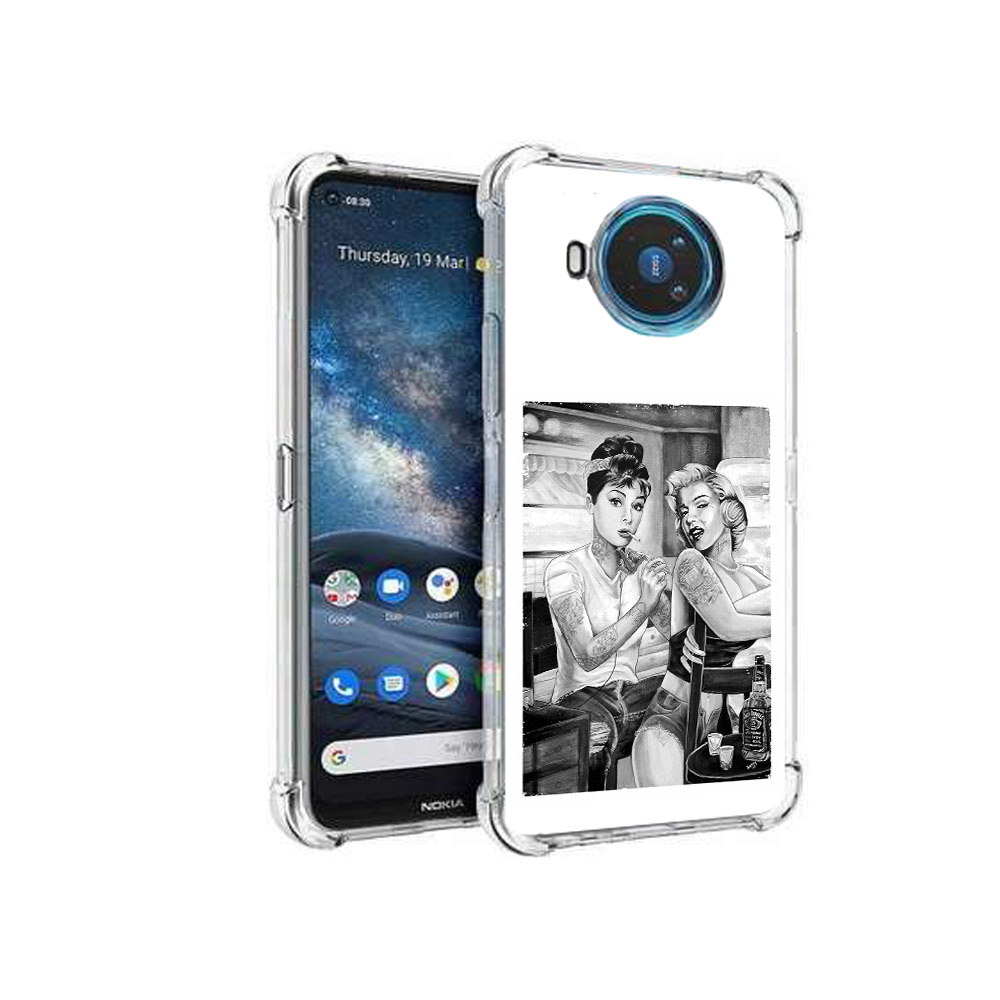 Чехол MyPads Tocco для Nokia X100 тату мастер (PT227057.109.637)