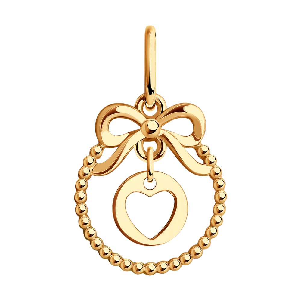 

Подвеска из красного золота SOKOLOV 036339, 036339