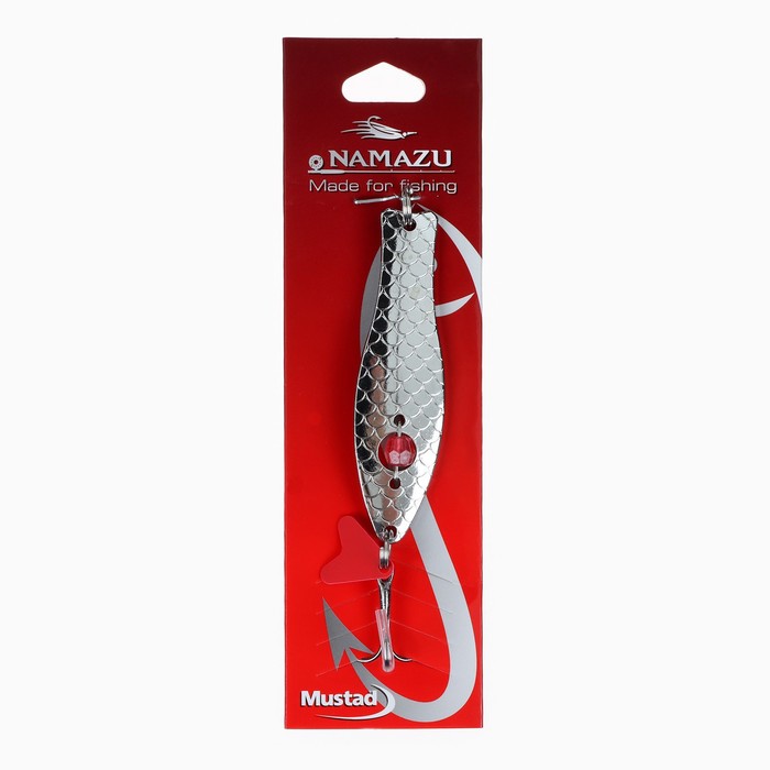 

Блесна колеблющаяся Namazu Diamond, 12 г, цвет серебро