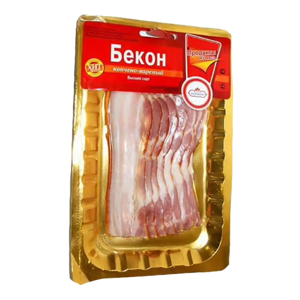 

Бекон сырокопченый Царицыно +-1 кг