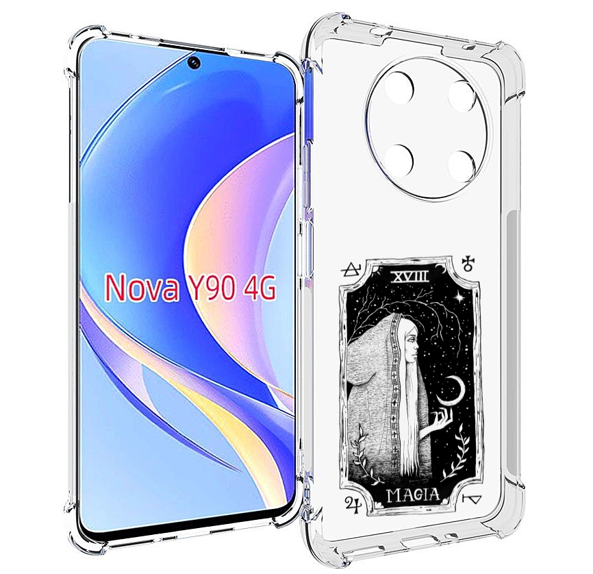 

Чехол MyPads лунная магия для Huawei Nova Y90 (CTR-LX1) / Enjoy 50 Pro, Tocco