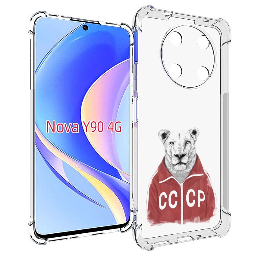 

Чехол MyPads львица ссср для Huawei Nova Y90 (CTR-LX1) / Enjoy 50 Pro, Tocco