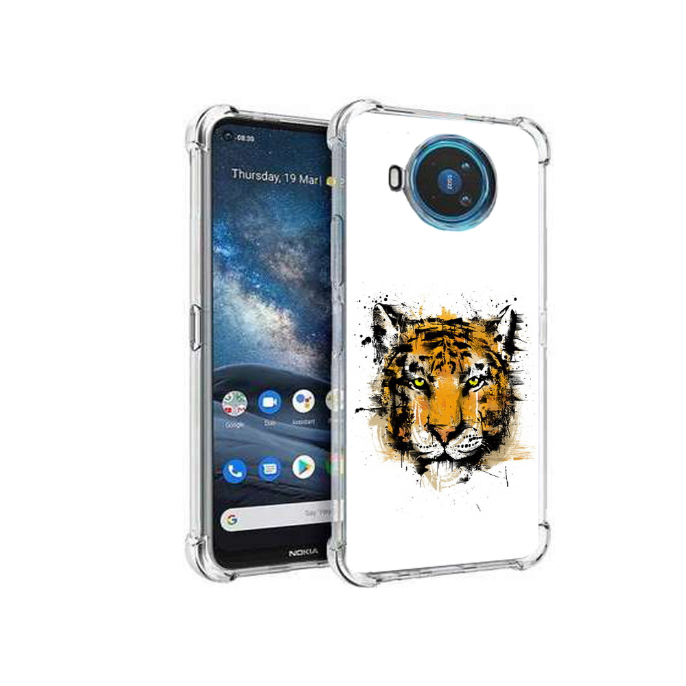 

Чехол MyPads Tocco для Nokia X100 тигруля (PT227057.109.643), Прозрачный, Tocco