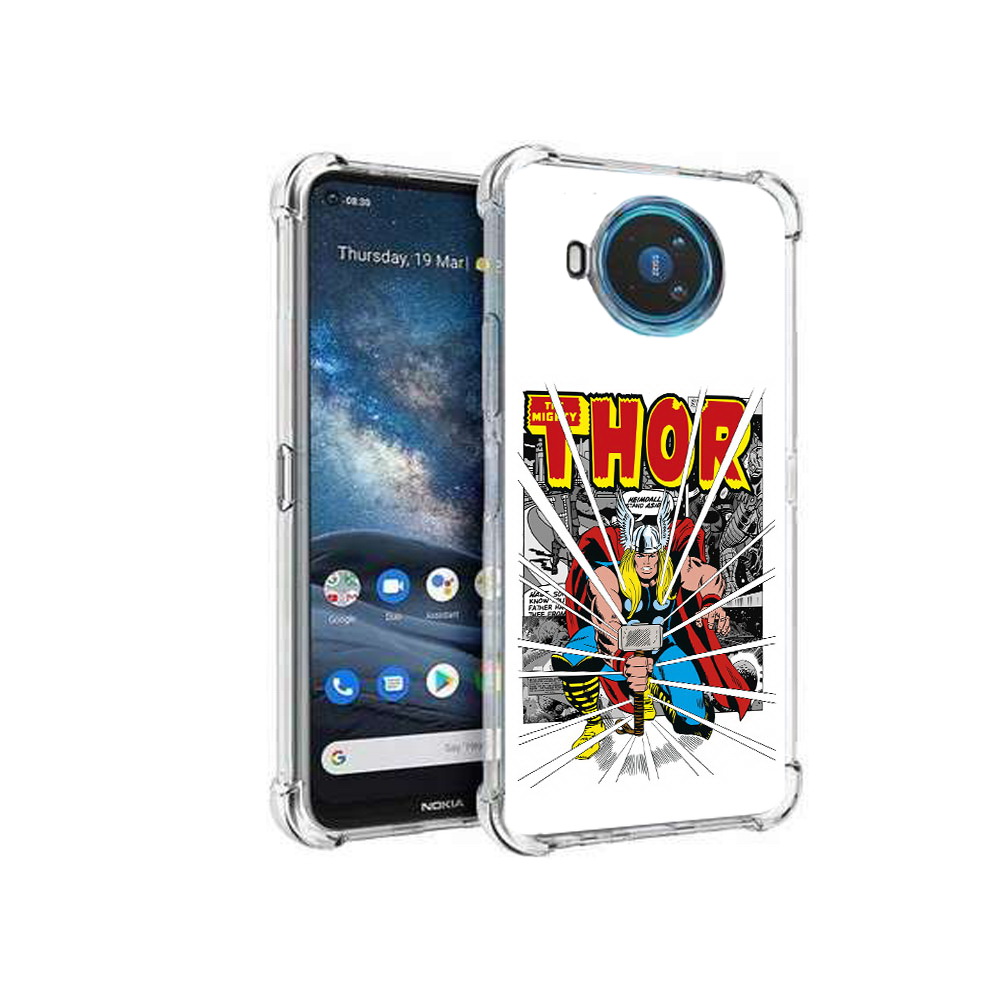 

Чехол MyPads Tocco для Nokia X100 тор рисунок (PT227057.109.647), Прозрачный, Tocco
